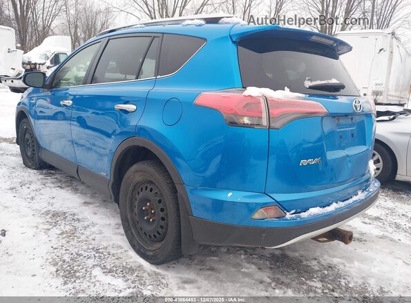 JTMDJREVXGD018516 2016 TOYOTA LIMITED Синий Задняя левая четверть
