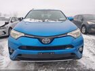 2016 Toyota Rav4 Hybrid Limited Синий vin: JTMDJREVXGD018516