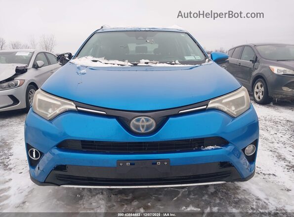 JTMDJREVXGD018516 2016 TOYOTA LIMITED Синий Вид щитка приборов