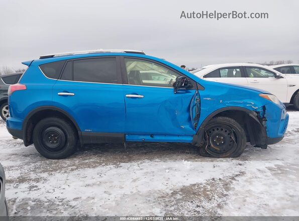 JTMDJREVXGD018516 2016 TOYOTA LIMITED Синий Вид задней части салона