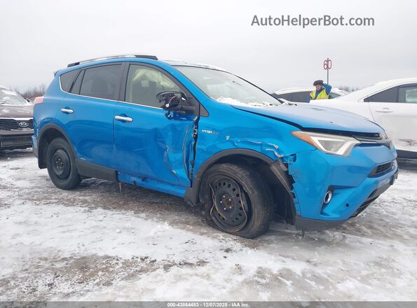 JTMDJREVXGD018516 2016 TOYOTA LIMITED Синий Вид спереди