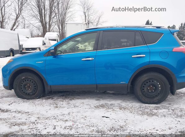 JTMDJREVXGD018516 2016 TOYOTA LIMITED Синий Панорамный вид салона 360°