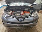 2018 Toyota Rav4 Hv Limited Серебряный vin: JTMDJREVXJD159643