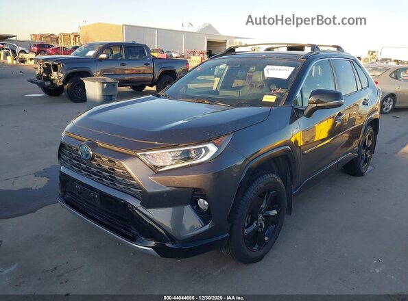 JTME6RFV0MJ009938 2021 TOYOTA RAV4 HYBRID Gray Передня ліва чверть