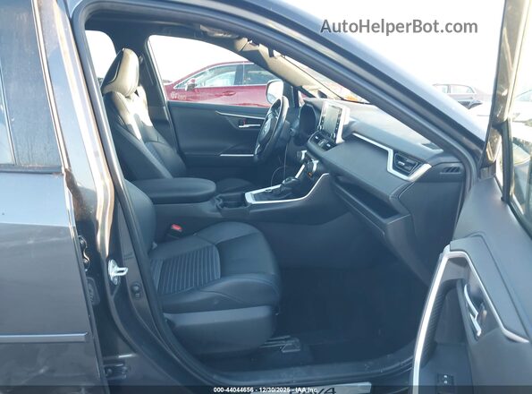JTME6RFV0MJ009938 2021 TOYOTA RAV4 HYBRID Gray Вид салону спереду