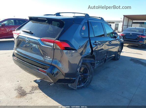JTME6RFV0MJ009938 2021 TOYOTA RAV4 HYBRID Gray Задня права чверть