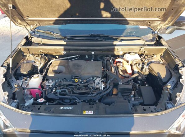 JTME6RFV0MJ009938 2021 TOYOTA RAV4 HYBRID Gray Вид ззаду