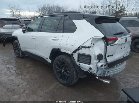 JTME6RFV0SD574671 2025 TOYOTA RAV4 HYBRID Белый Задняя левая четверть