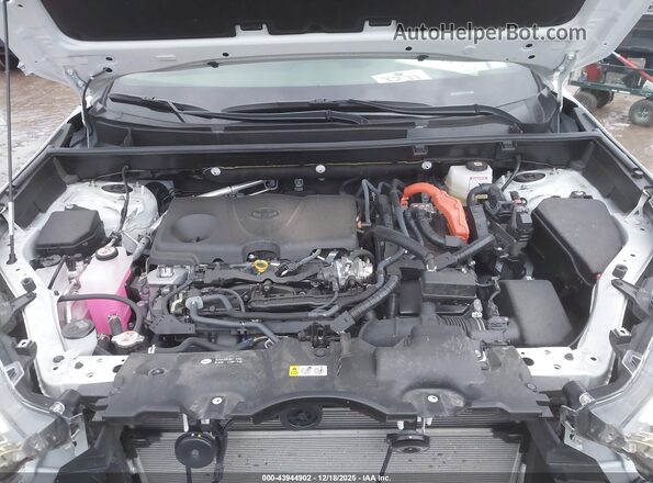 JTME6RFV0SD574671 2025 TOYOTA RAV4 HYBRID Белый Вид сзади