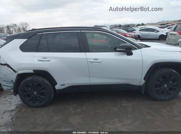 JTME6RFV0SD574671 2025 TOYOTA RAV4 HYBRID Белый Вид задней части салона