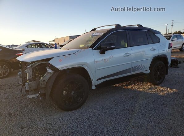 JTME6RFV1NJ021226 2022 TOYOTA RAV4 White Передня ліва чверть