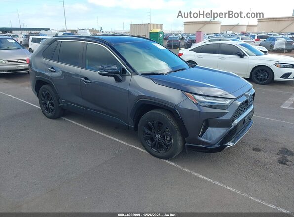 JTME6RFV1RJ040591 2024 TOYOTA RAV4 HYBRID Gray Передня права чверть
