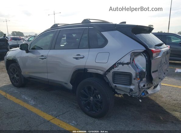 JTME6RFV1SD574405 2025 TOYOTA RAV4 HYBRID Серебряный Задняя левая четверть