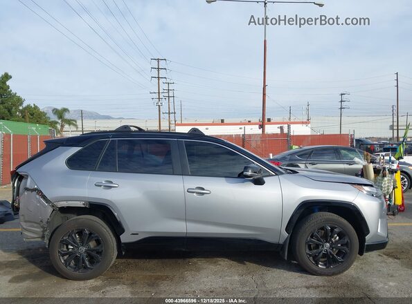 JTME6RFV1SD574405 2025 TOYOTA RAV4 HYBRID Серебряный Панорамный вид салона 360°