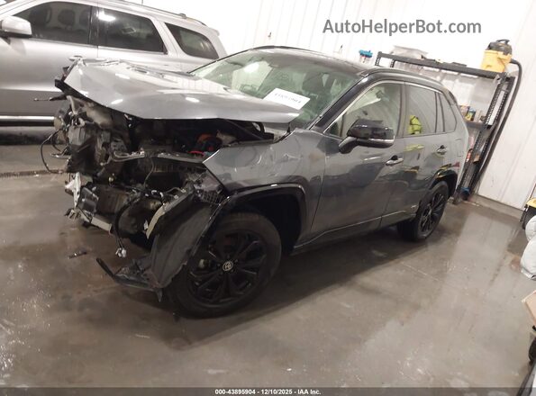 JTME6RFV2PD548211 2023 TOYOTA RAV4 HYBRID Gray Առջևի ձախ երեք քառորդ տեսարան