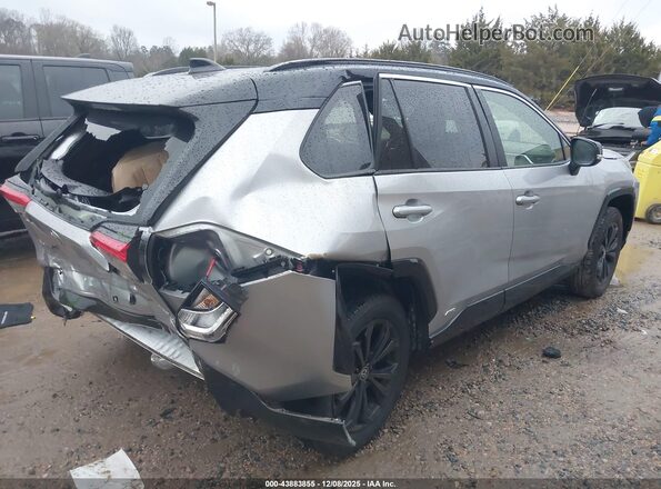 JTME6RFV2PJ040256 2023 TOYOTA RAV4 HYBRID Silver Tył prawy