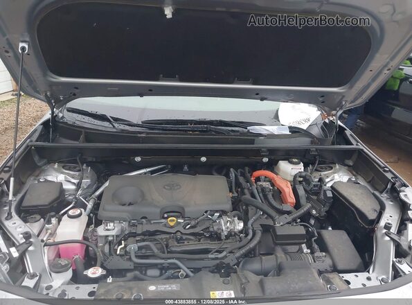 JTME6RFV2PJ040256 2023 TOYOTA RAV4 HYBRID Silver Widok z tyłu