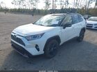2020 Toyota Rav4 Hybrid Xse White vin: JTME6RFV3LD501957