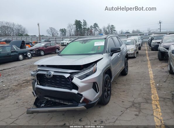 JTME6RFV6SJ071079 2025 TOYOTA RAV4 HYBRID Серый Передняя левая четверть