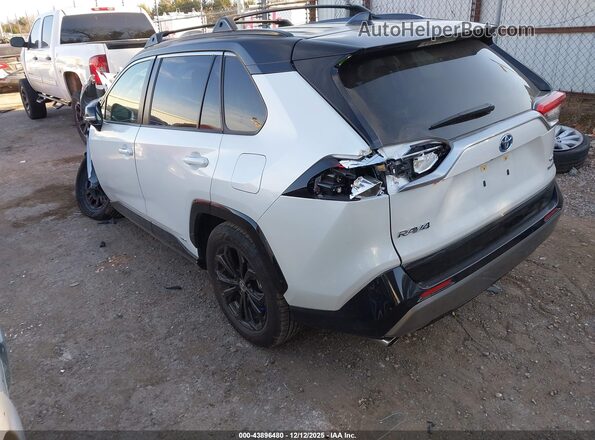 JTME6RFV7PJ038616 2023 TOYOTA RAV4 HYBRID White უკანა მარცხენა