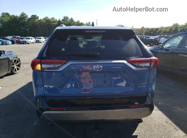 JTME6RFV7SD574554 2025 TOYOTA RAV4 Blue Հետևի տեսք