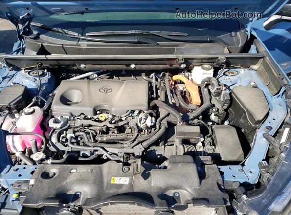 JTME6RFV7SD574554 2025 TOYOTA RAV4 Blue Շարժիչի բաժամունքի տեսք