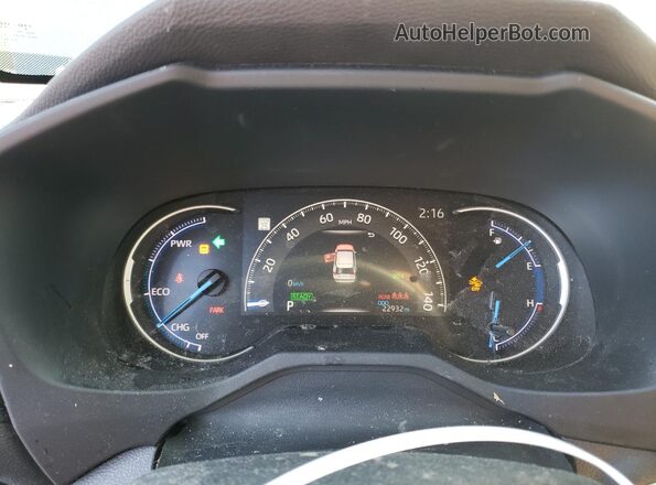 JTME6RFV7SD574554 2025 TOYOTA RAV4 Blue Սարքավորումների վահանակի տեսք