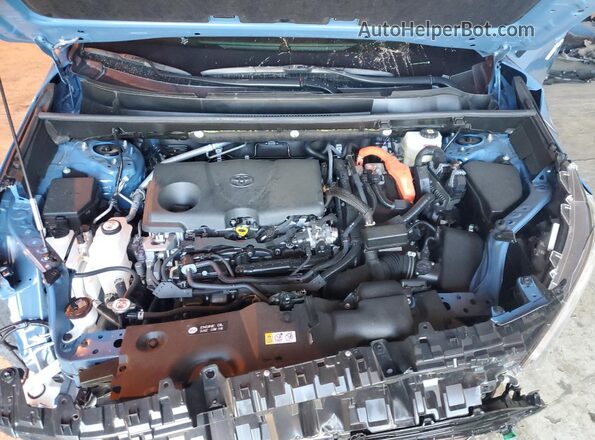 JTME6RFV7SD579558 2025 TOYOTA RAV4 Blue უკანა სალონის ხედი