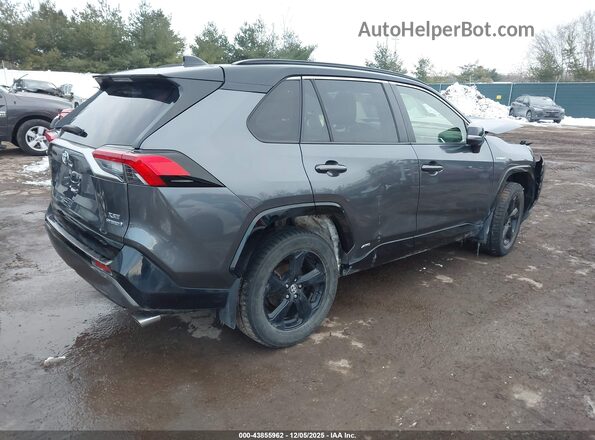 JTME6RFV8MD515130 2021 TOYOTA RAV4 HYBRID Серый Задняя правая четверть