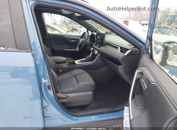 JTME6RFV8SD576569 2025 TOYOTA RAV4 HYBRID Blue Widok wnętrza z przodu