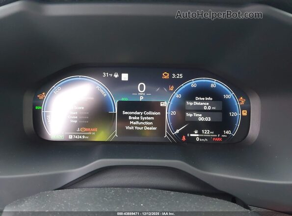 JTME6RFV8SD576569 2025 TOYOTA RAV4 HYBRID Blue Widok tylnych siedzeń