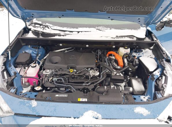 JTME6RFV8SD576569 2025 TOYOTA RAV4 HYBRID Blue Widok z tyłu