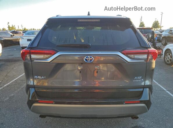 JTME6RFV9ND519270 2022 TOYOTA RAV4 Серый Вид сзади