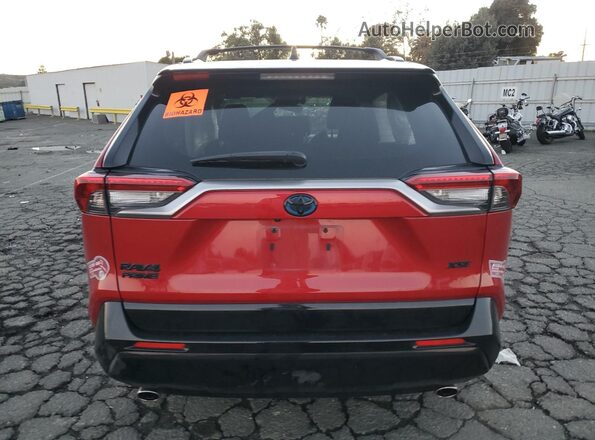JTMEB3FV4ND110232 2022 TOYOTA RAV4 Красный Вид сзади