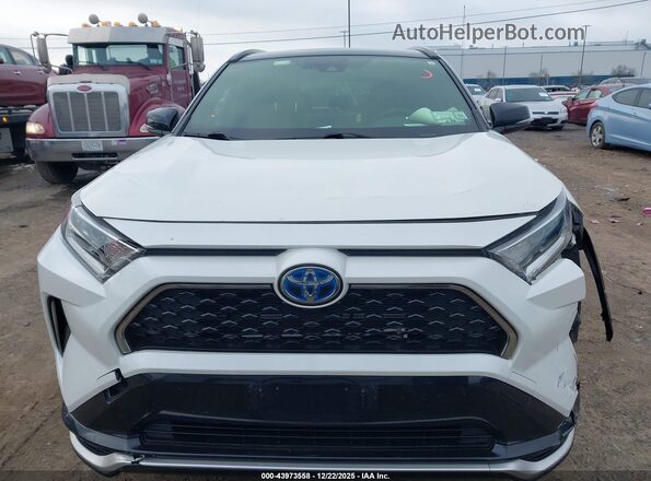 JTMEB3FV9MD041200 2021 TOYOTA RAV4 PRIME Белый Вид задней части салона