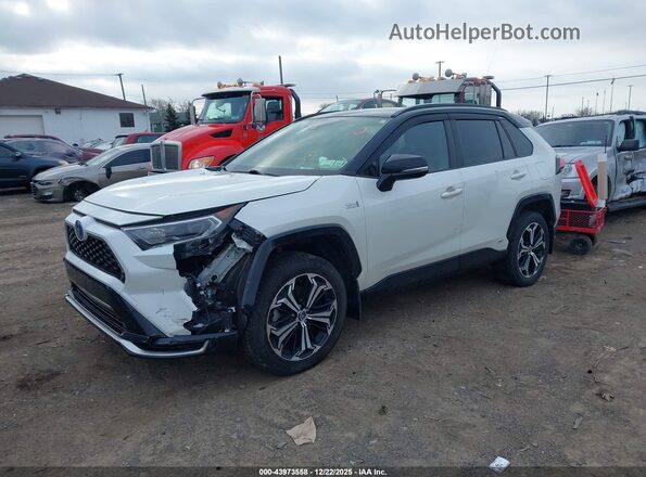 JTMEB3FV9MD041200 2021 TOYOTA RAV4 PRIME Белый Передняя левая четверть