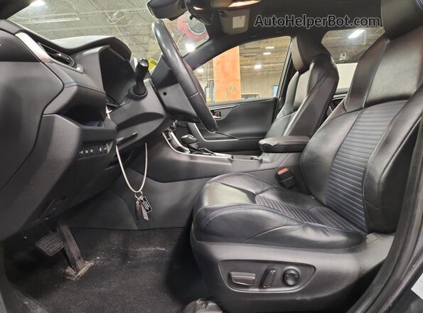 JTMEWRFV2LD537803 2020 TOYOTA RAV4 Gray Вид салону спереду