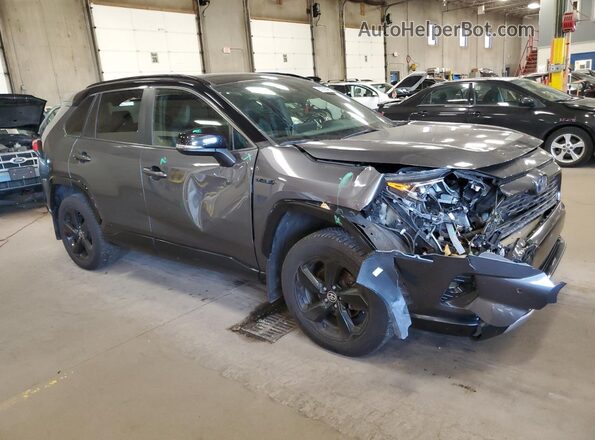 JTMEWRFV2LD537803 2020 TOYOTA RAV4 Gray Передня права чверть