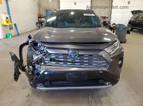 JTMEWRFV2LD537803 2020 TOYOTA RAV4 Gray Вид спереду