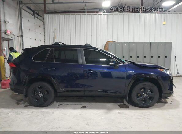 JTMEWRFV3KJ020204 2019 TOYOTA RAV4 HYBRID Blue Vista interior de 360 grados