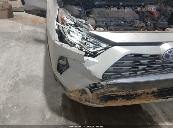JTMEWRFV3LJ049543 2020 TOYOTA RAV4 HYBRID Gray Widok z przodu