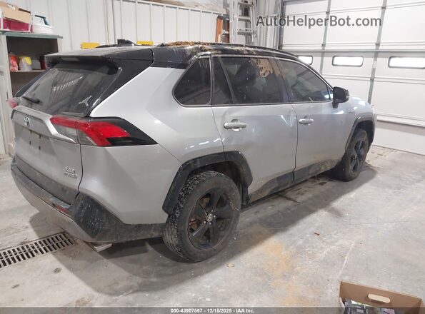 JTMEWRFV3LJ049543 2020 TOYOTA RAV4 HYBRID Gray Tył prawy