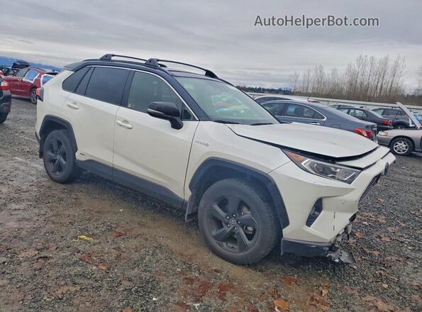 JTMEWRFV9LJ037767 2020 TOYOTA RAV4 Белый Передняя правая четверть