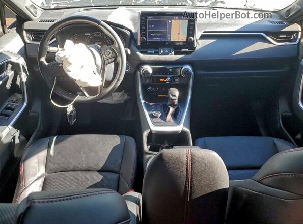 JTMFB3FV2ND096805 2022 TOYOTA RAV4 White Вид панелі приладів