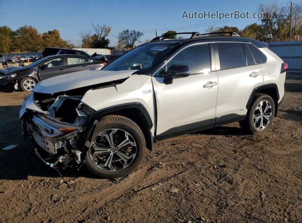 JTMFB3FV3MD047076 2021 TOYOTA RAV4 White წინა მარცხენა ხედი სამი მეოთხედიდან
