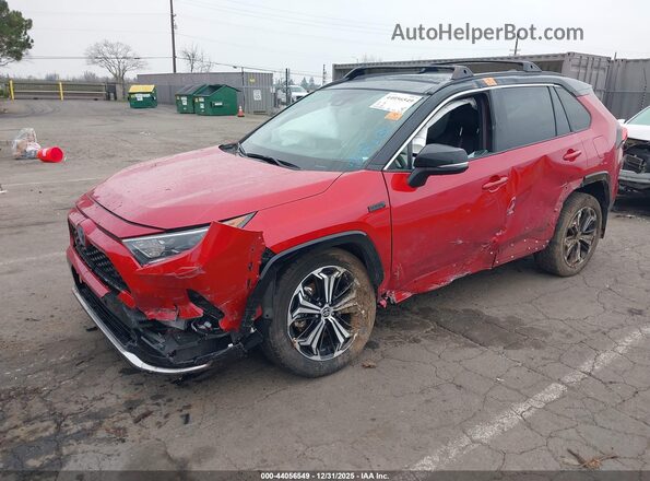 JTMFB3FV8MD052645 2021 TOYOTA RAV4 PRIME Красный Передняя левая четверть