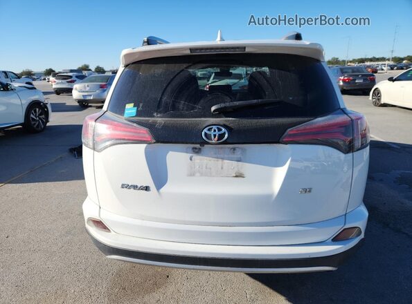 JTMNFREV3JJ735886 2018 TOYOTA RAV4 White Widok z tyłu