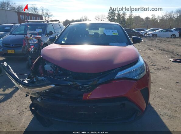 JTNKHMBX4M1129213 2021 TOYOTA C-HR Red Вид спереду