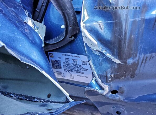 KL4AMBSL5TB006696 2026 BUICK ENCORE Синий Вид наклейки с VIN-кодом