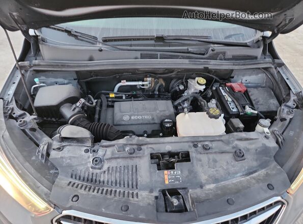 KL4CJ1SB3KB941197 2019 BUICK ENCORE Серый Вид задней части салона